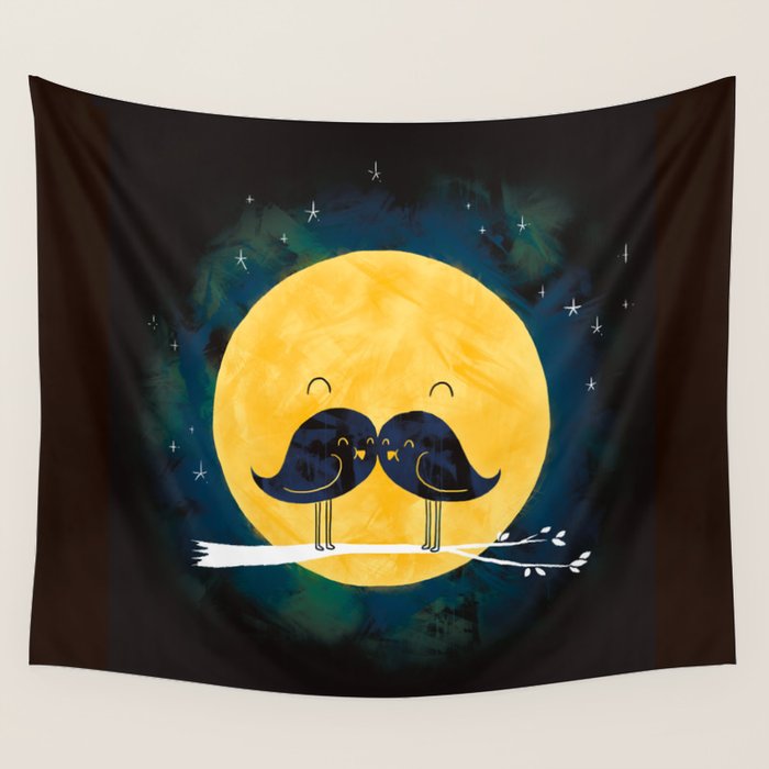 Moonstache Wall Tapestry Gallery Image 4