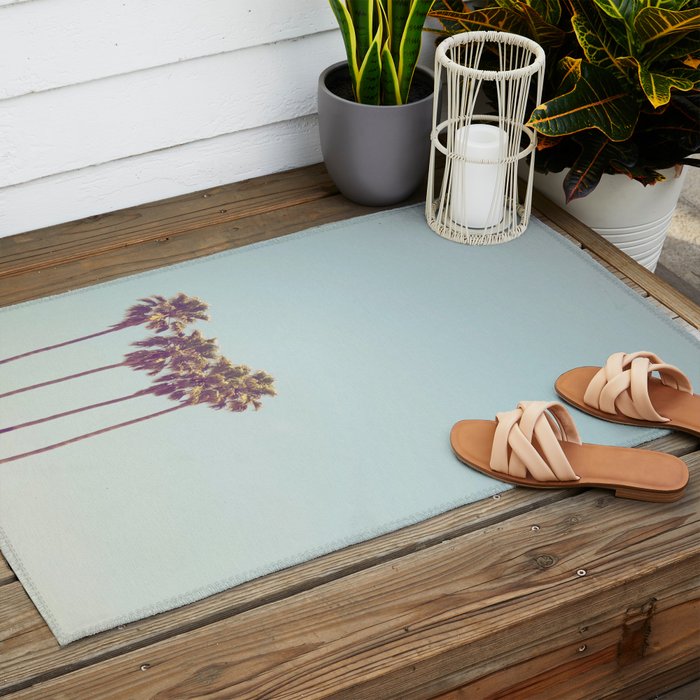 Palm Tree Outdoor Rug Gallery Image 2