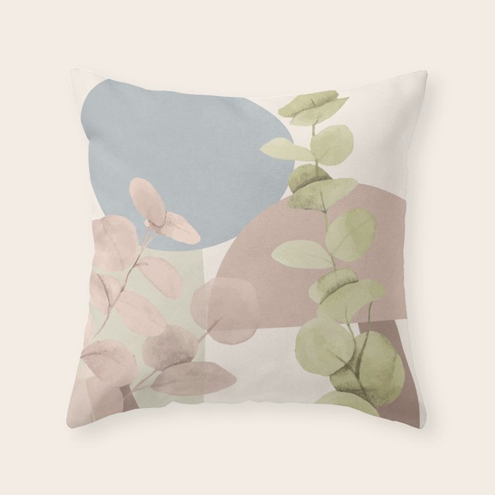 Elegant Shapes 17 Throw Pillow Gallery Image 6