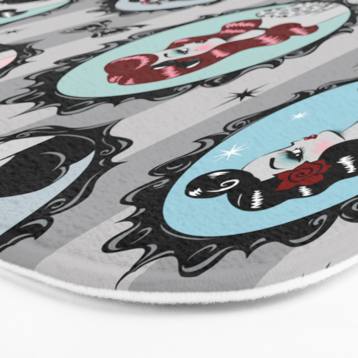 Cameo Dolls Bath Mat Gallery Image 3