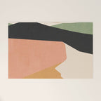 Abstract Art Landscape 2 Welcome Mat Gallery Image 1