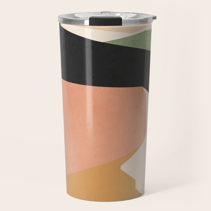 Abstract Art Landscape 2 Travel Mug Gallery Image 1
