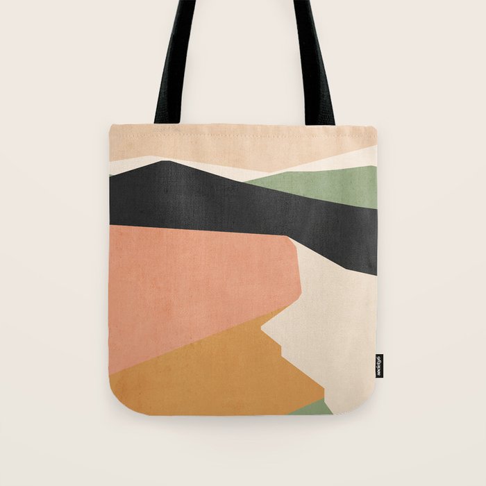 Abstract Art Landscape 2 Tote Bag Gallery Image 1