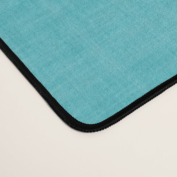 bold minimal greek geometry Green Blue Desk Mat Gallery Image 4