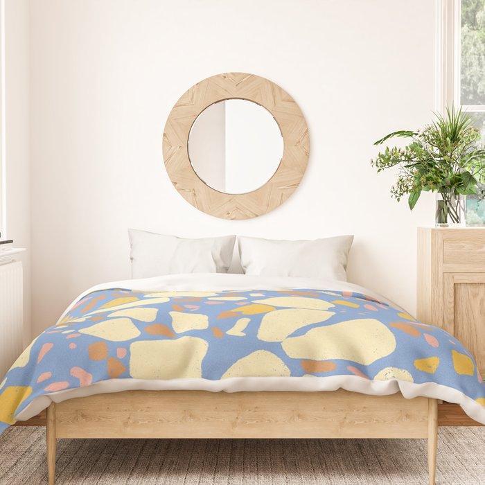 Terrazzo #3 Duvet Cover Gallery Image 3