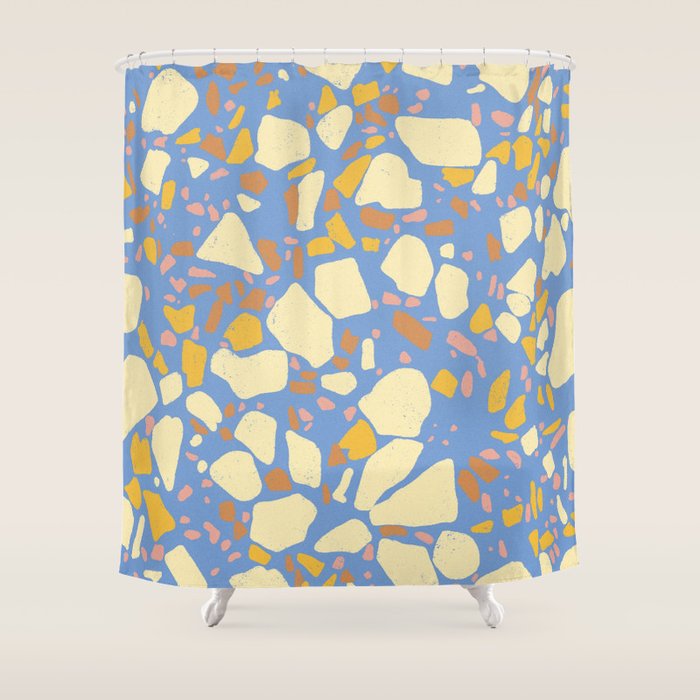 Terrazzo #3 Shower Curtain Gallery Image 1