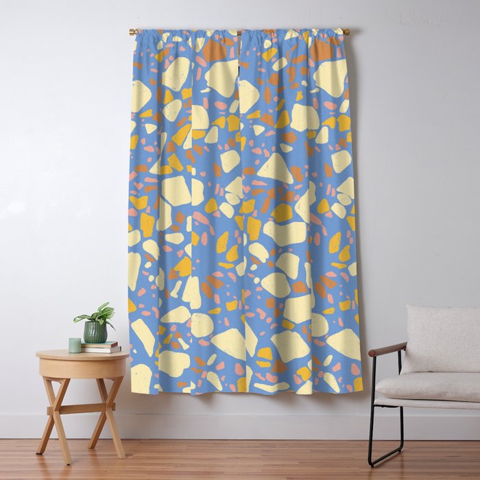 Terrazzo #3 Window Curtain Gallery Image 5