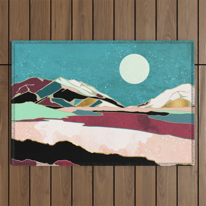Teal Sky Outdoor Rug Gallery Image 1