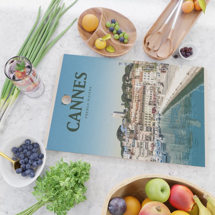Visit Cannes Cutting Board Gallery Image 2