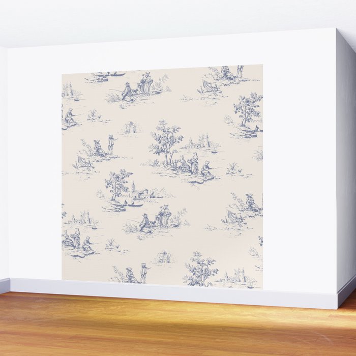 Animal Jouy Wall Mural Gallery Image 2