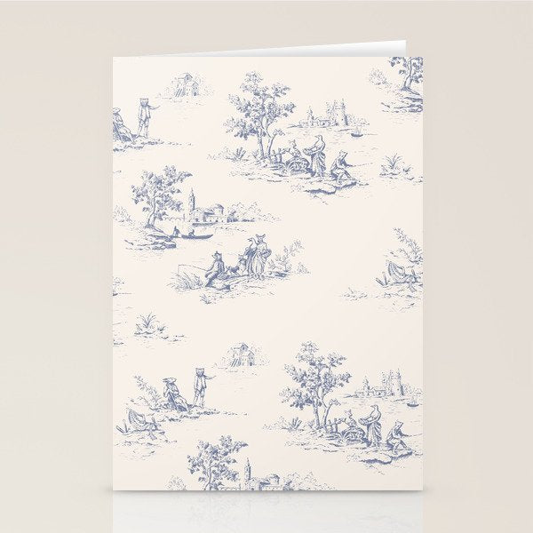 Animal Jouy Stationery Card Gallery Image 1