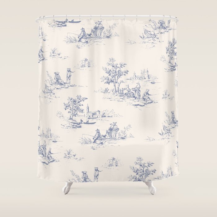 Animal Jouy Shower Curtain Gallery Image 1