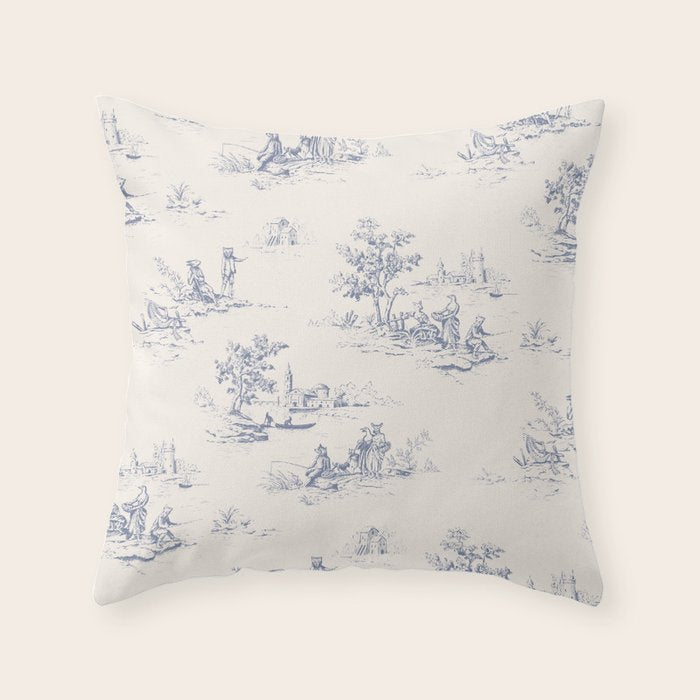 Animal Jouy Throw Pillow Gallery Image 6