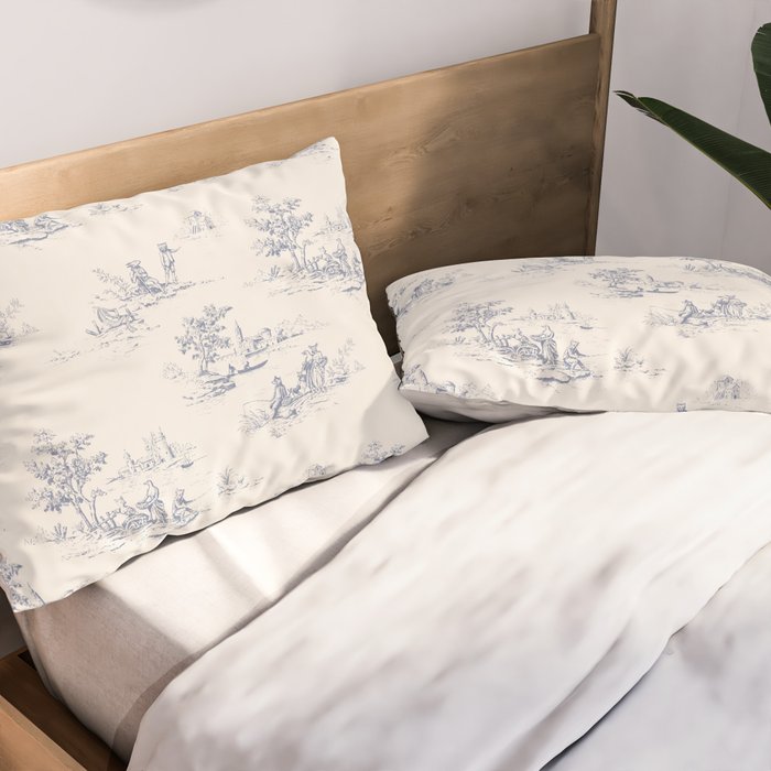Animal Jouy Pillow Sham Gallery Image 2