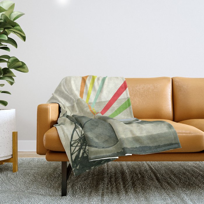 Earth Calling Throw Blanket Gallery Image 1