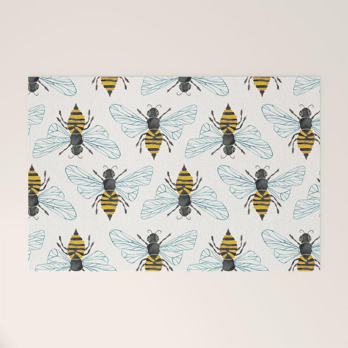 Honey Bee Welcome Mat Gallery Image 1