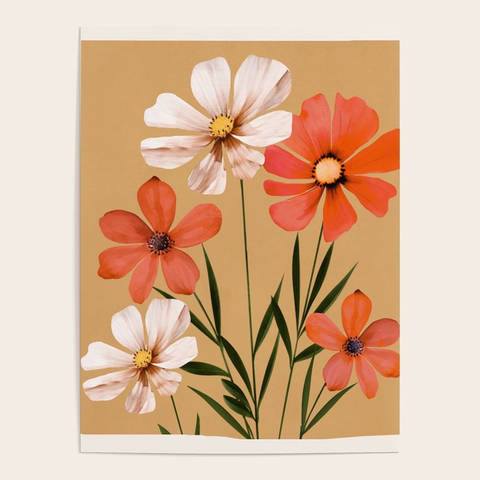 Pastel Petal Symphony Poster Gallery Image 1