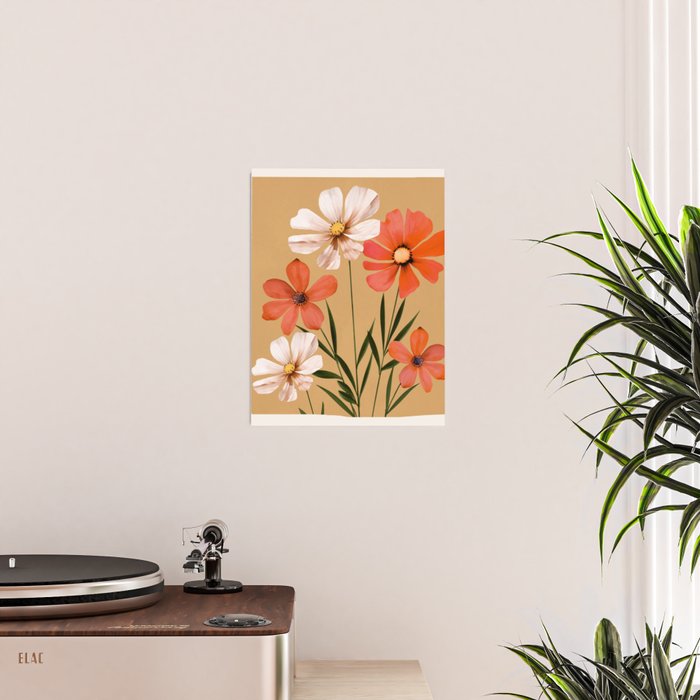Pastel Petal Symphony Poster Gallery Image 2