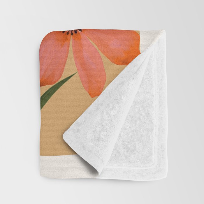 Pastel Petal Symphony Throw Blanket Gallery Image 3