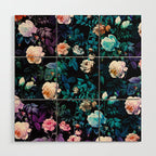 Night Forest Wood Wall Art Gallery Image 1