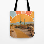 Desert Sun Tote Bag Gallery Image 1
