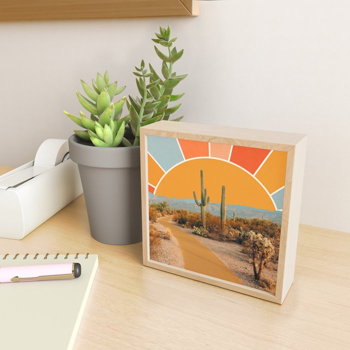 Desert Sun Mini Art Print Gallery Image 2