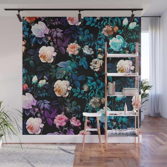 Night Forest Wall Mural Gallery Image 1