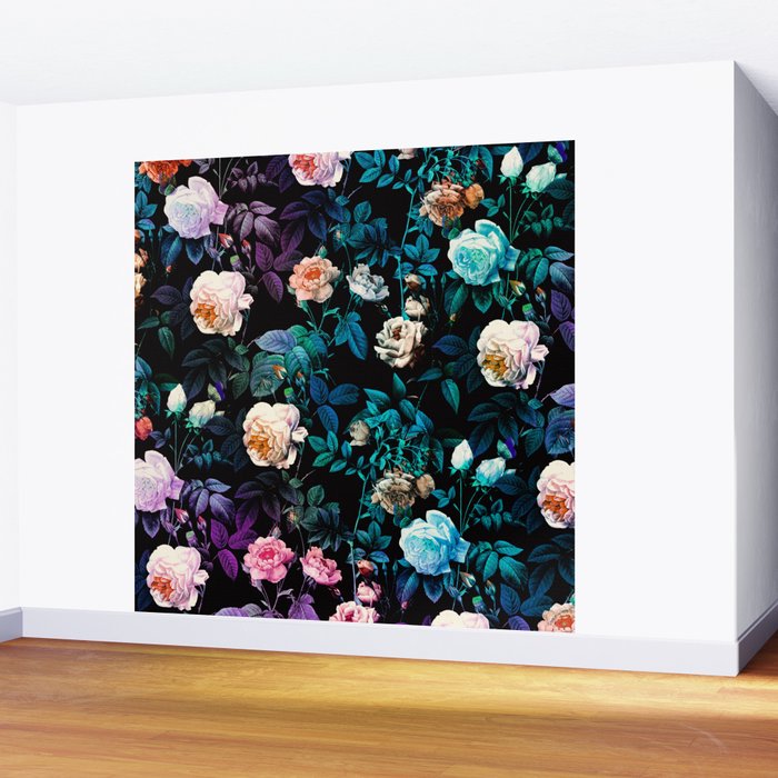 Night Forest Wall Mural Gallery Image 2