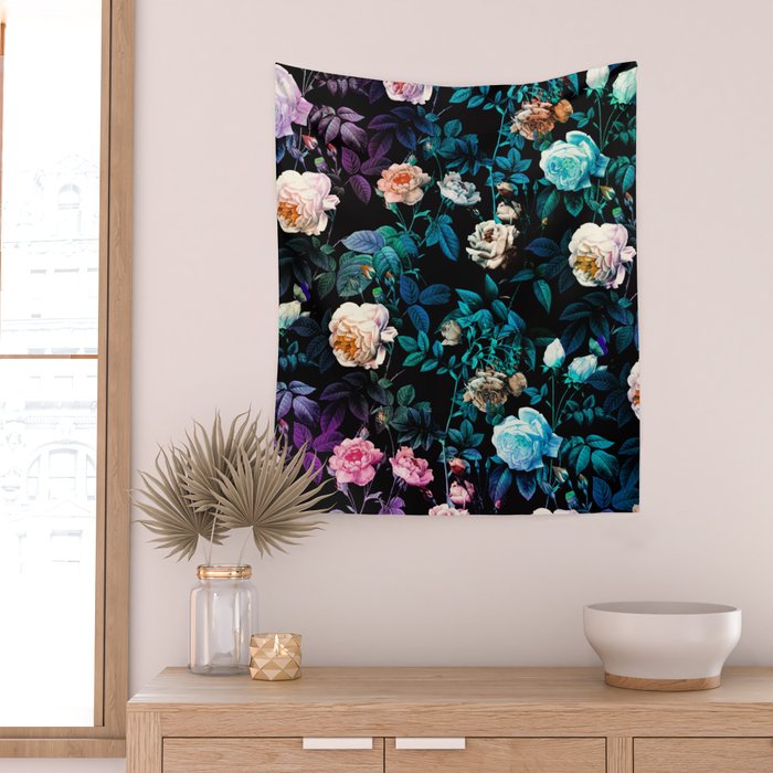 Night Forest Wall Tapestry Gallery Image 2