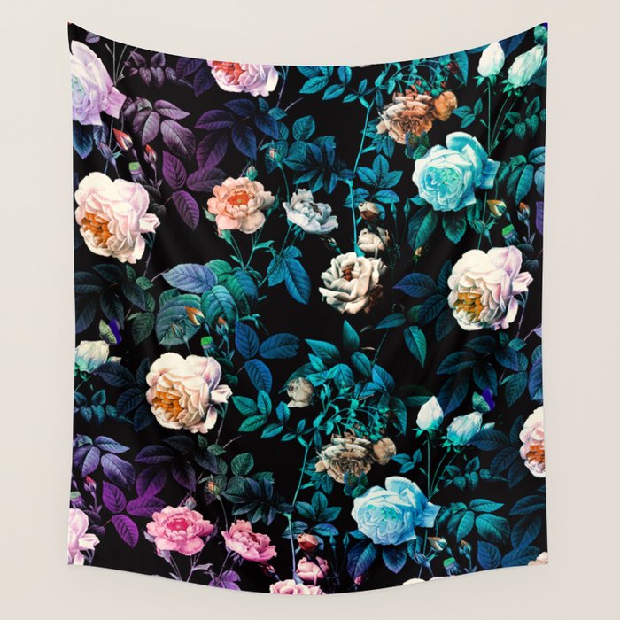 Night Forest Wall Tapestry Gallery Image 4