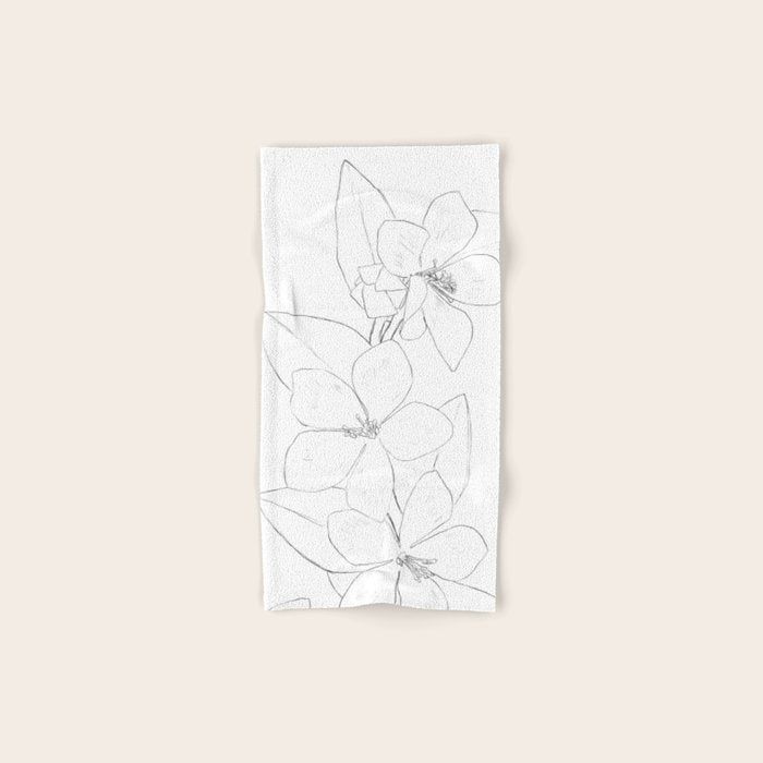 Branches Blooming Bath Towel Gallery Image 1