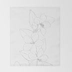Branches Blooming Throw Blanket Gallery Image 2