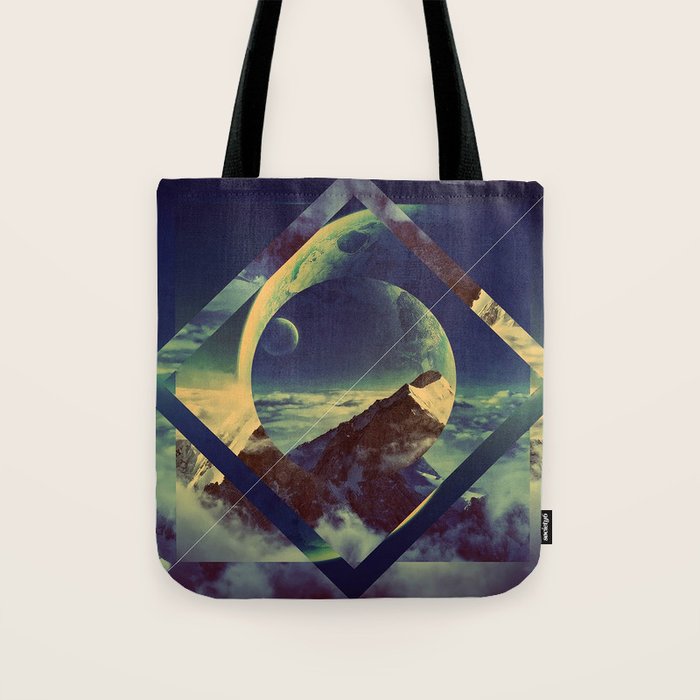 Abstract Mountains Tote Bag Gallery Image 1