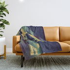 Abstract Mountains Throw Blanket Gallery Image 1