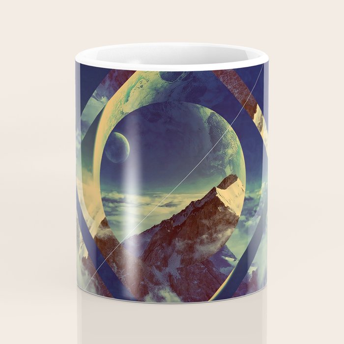 Abstract Mountains Coffee Mug Gallery Image 4