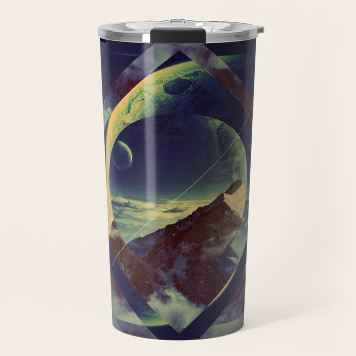 Abstract Mountains Travel Mug Gallery Image 1
