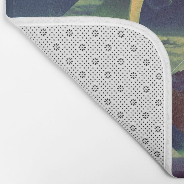 Abstract Mountains Bath Mat Gallery Image 2