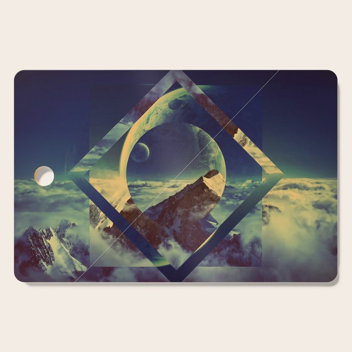 Abstract Mountains Cutting Board Gallery Image 1