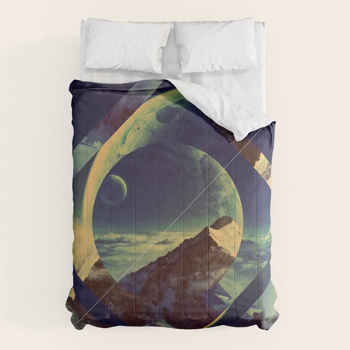 Abstract Mountains Comforter Gallery Image 6