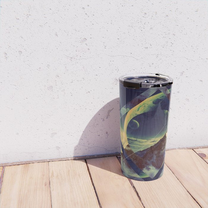 Abstract Mountains Travel Mug Gallery Image 4