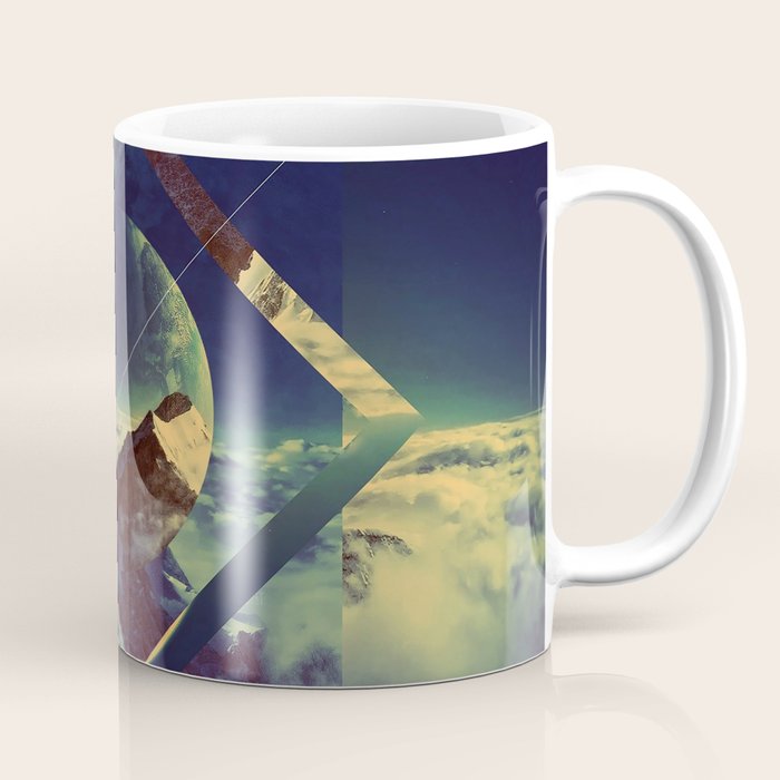 Abstract Mountains Coffee Mug Gallery Image 1