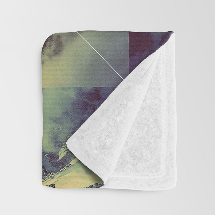 Abstract Mountains Throw Blanket Gallery Image 3