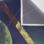 Abstract Mountains Wall Tapestry Gallery Image 3