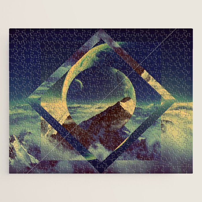 Abstract Mountains Jigsaw Puzzle Gallery Image 1