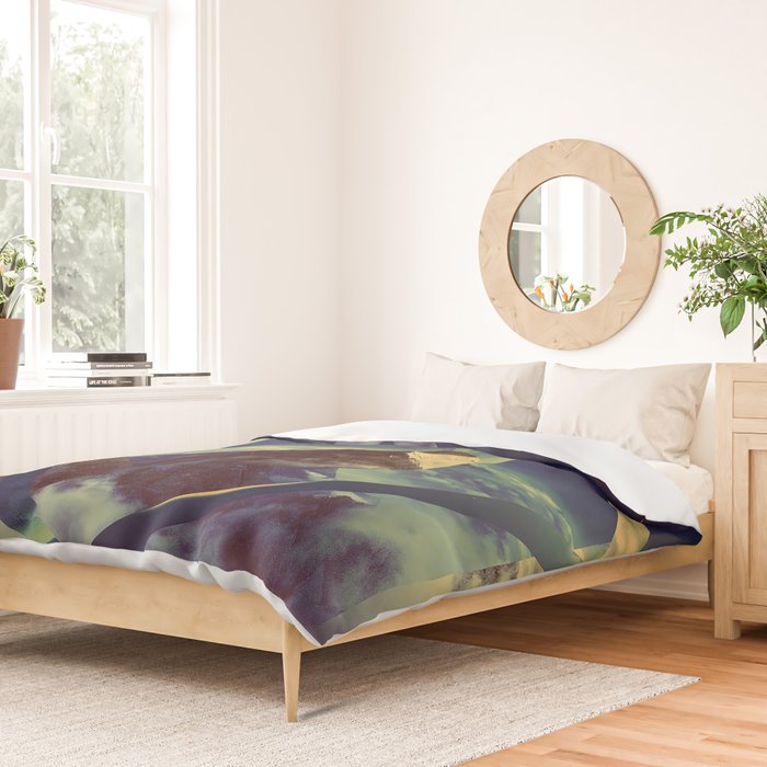 Abstract Mountains Duvet Cover Gallery Image 2