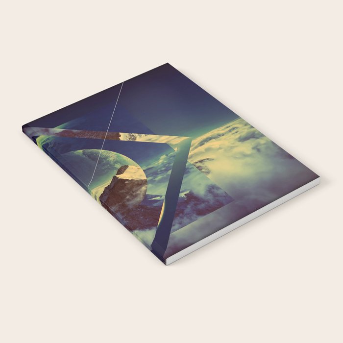 Abstract Mountains Notebook Gallery Image 2