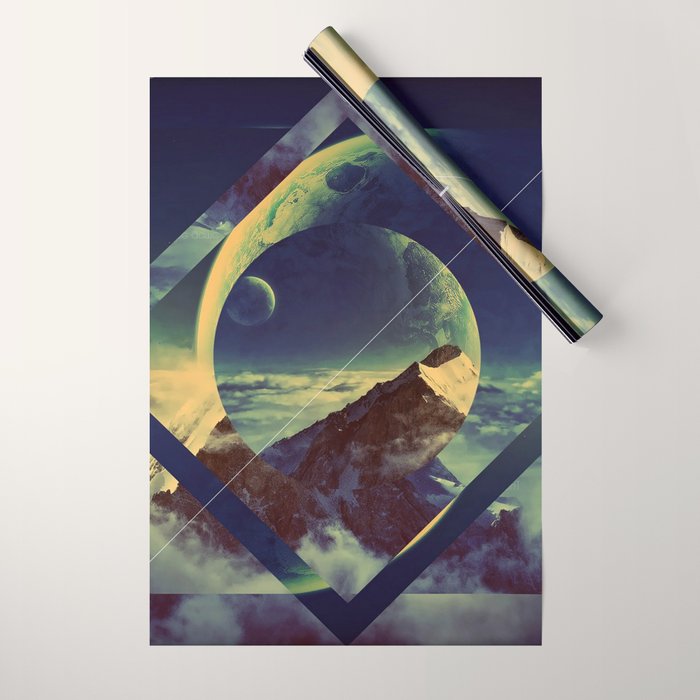 Abstract Mountains Wrapping Paper Gallery Image 1