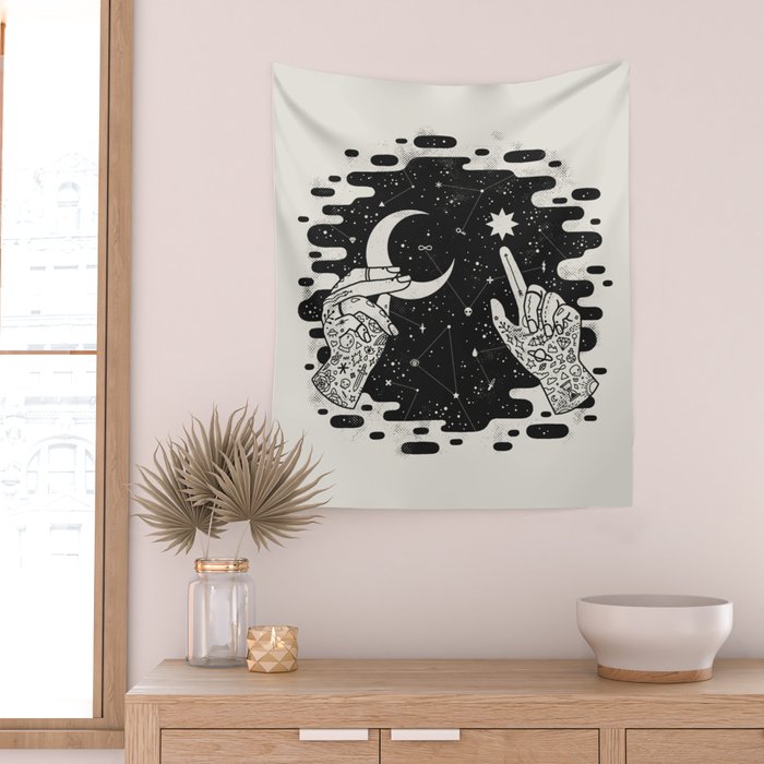 Look to the Skies Wall Tapestry Gallery Image 2