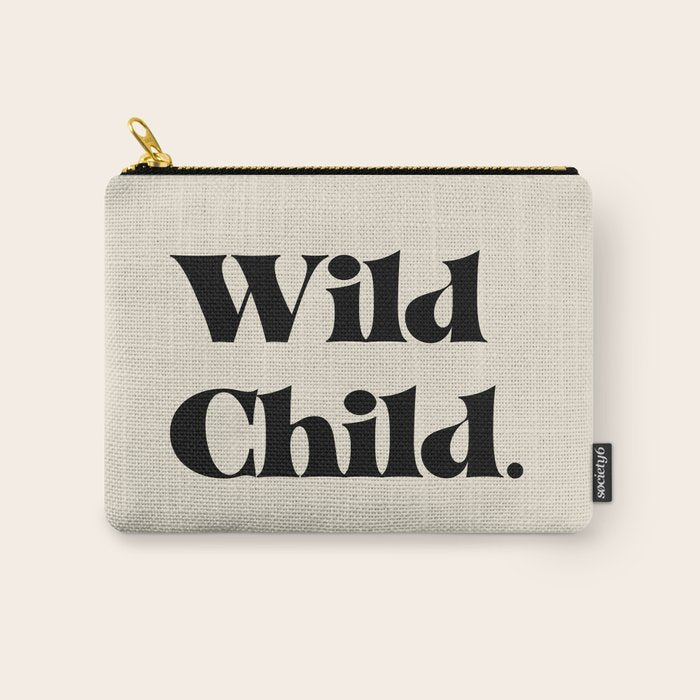 Wild Child Carry All Pouch Gallery Image 1