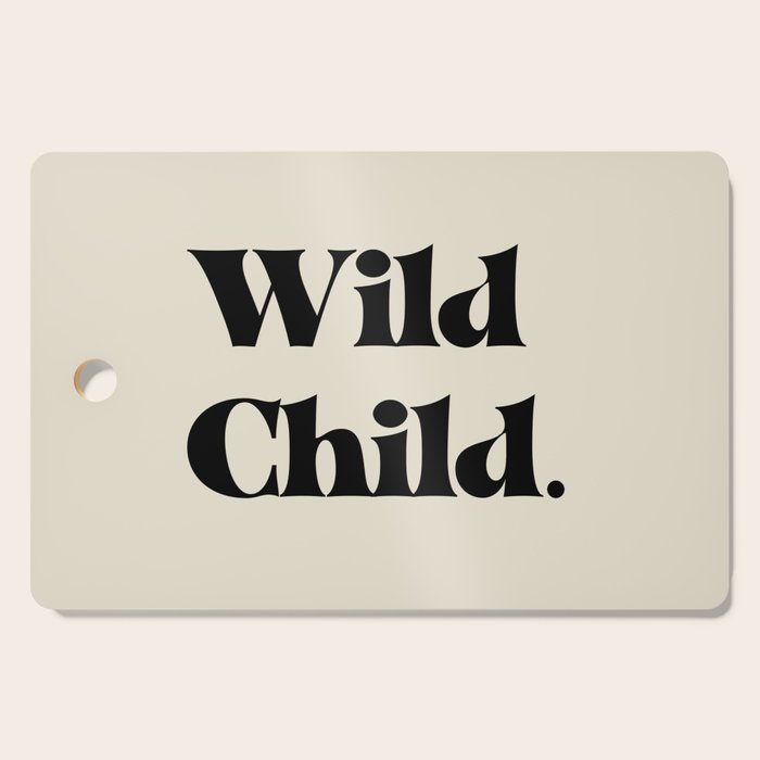 Wild Child Cutting Board Gallery Image 1